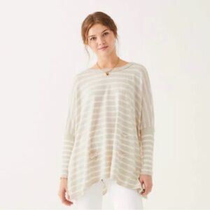 Mersea Catalina Sweater Sand Stripe